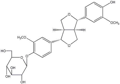 (+)松脂素-β-D-吡喃葡萄糖苷 CAS：69251-96-3 中藥對照品標(biāo)準(zhǔn)品