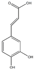 咖啡酸 CAS：331-39-5 中藥對照品標(biāo)準(zhǔn)品