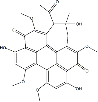  竹紅菌甲素 CAS： 77029-83-5 中藥對照品標(biāo)準(zhǔn)品