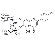 6-羥基芹菜素-6-O-葡萄糖-7-O-葡萄糖醛酸苷 中藥對照品 標(biāo)準(zhǔn)品