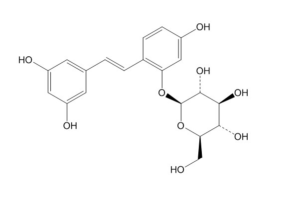 氧化白藜蘆醇-2-O-β-D-吡喃葡萄糖苷 中藥對(duì)照品 標(biāo)準(zhǔn)品