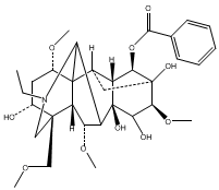 苯甲酰烏頭原堿 CAS：466-24-0 中藥對照品標(biāo)準(zhǔn)品