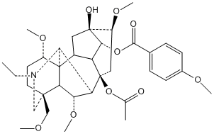 粗莖烏頭堿甲 CAS：79592-91-9 中藥對(duì)照品標(biāo)準(zhǔn)品