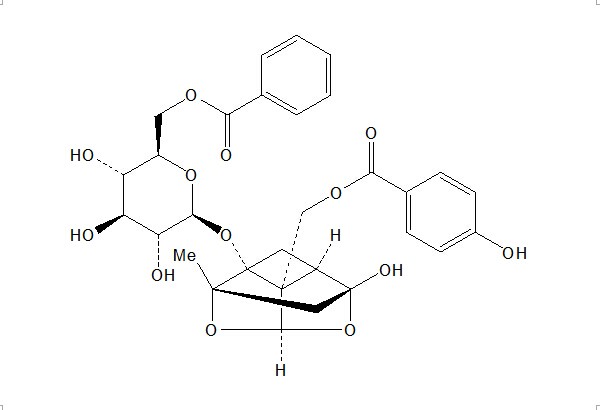 苯甲酰氧化芍藥苷 CAS：72896-40-3 中藥對(duì)照品標(biāo)準(zhǔn)品