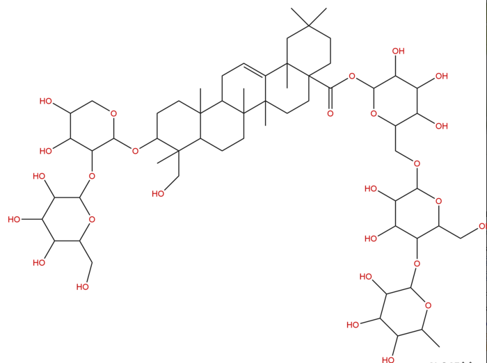 紅毛七皂苷F CAS：60451-47-0 中藥對照品標(biāo)準(zhǔn)品