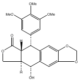 鬼臼毒素 CAS：518-28-5 中藥對照品標(biāo)準(zhǔn)品