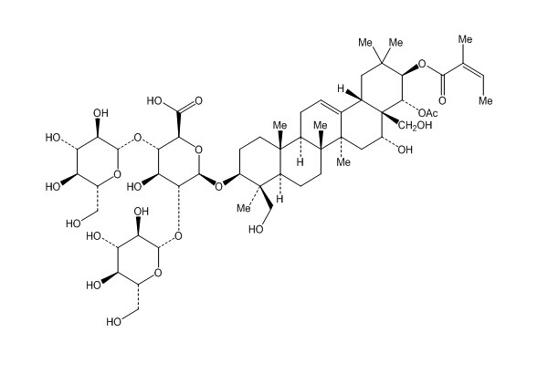 七葉皂苷B CAS：26339-90-2 中藥對照品標(biāo)準(zhǔn)品