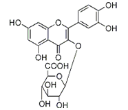 槲皮素-3-O-β-D-吡喃葡糖苷酸 CAS：22688-79-5 中藥對照品標準品