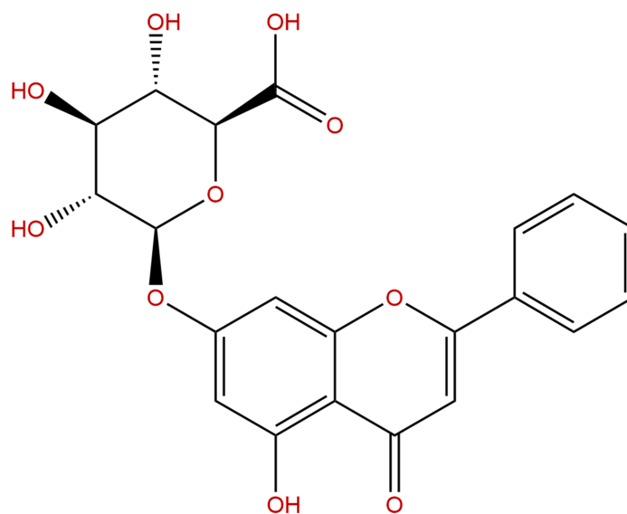 白楊素-7-O-葡萄糖醛酸苷 CAS : 35775-49-6 中藥對(duì)照品 標(biāo)準(zhǔn)品