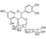 槲皮素 3-O-葡萄糖基 （1→2）鼠李糖苷 中藥對(duì)照品標(biāo)準(zhǔn)品