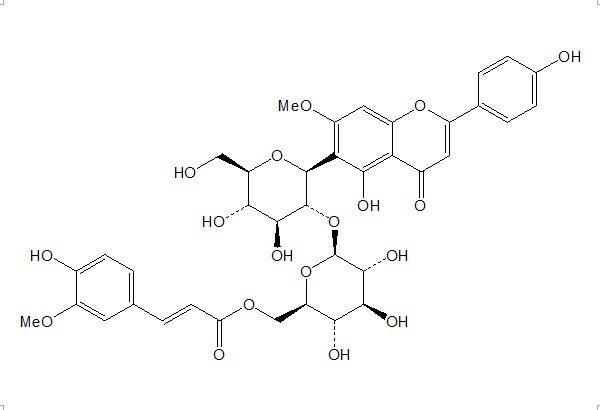 6'''-阿魏酰斯皮諾素 CAS:77690-92-7 中藥對照品標(biāo)準(zhǔn)品