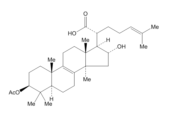 3-O-乙?；?16α-羥基-氫化松苓酸  CAS:168293-13-8中藥對照品標(biāo)準(zhǔn)