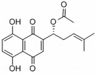 乙酰紫草素 CAS：24502-78-1 中藥對(duì)照品標(biāo)準(zhǔn)品