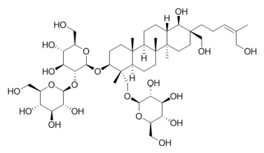 鳳仙萜四醇苷C CAS：156764-83-9 中藥對照品 標(biāo)準(zhǔn)品