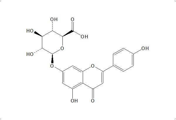 芹菜素-7-O-葡萄糖醛酸苷 CAS：29741-09-1 中藥對照品標(biāo)準(zhǔn)品