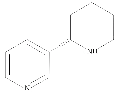 (-)-假木賊堿；新煙 CAS:494-52-0 中藥對照品標準品