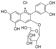 矢車菊素-3-O-葡萄糖苷 CAS：7084-24-4 中藥對照品 標準品