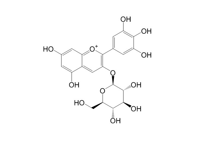 飛燕草素-3-O-葡萄糖苷 CAS: 50986-17-9 中藥對照品標(biāo)準(zhǔn)品