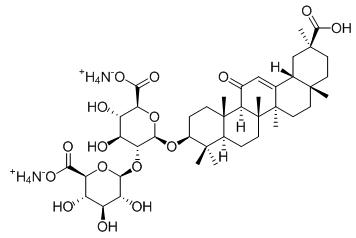 甘草酸二銨，甘草酸二銨鹽 CAS: 79165-06-3 中藥對照品標(biāo)準(zhǔn)品