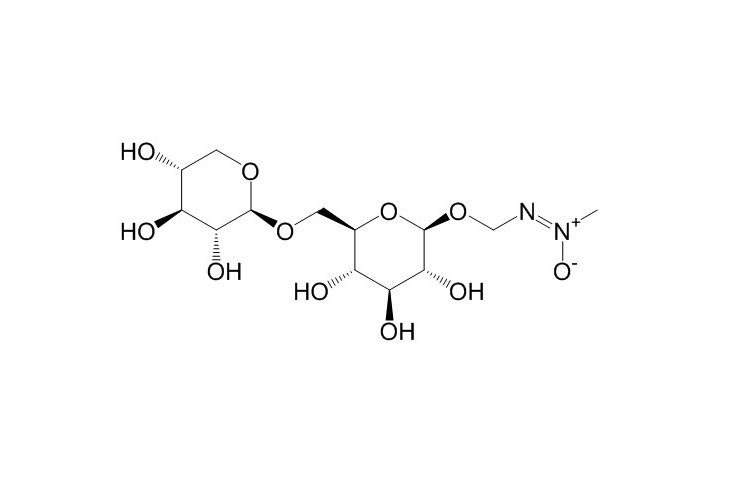 甲基氧化偶氮甲醇櫻草糖苷，大澤明素大澤米苷 CAS 4691-65-0