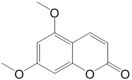 檸檬油素（5,7-二甲氧基香豆素） CAS號：487-06-9 對照品標準品