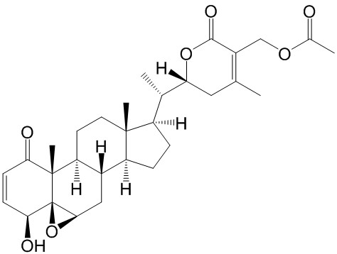 27-O-acetyl-withaferin A CAS號：1214886-35-7 對照品 標準品