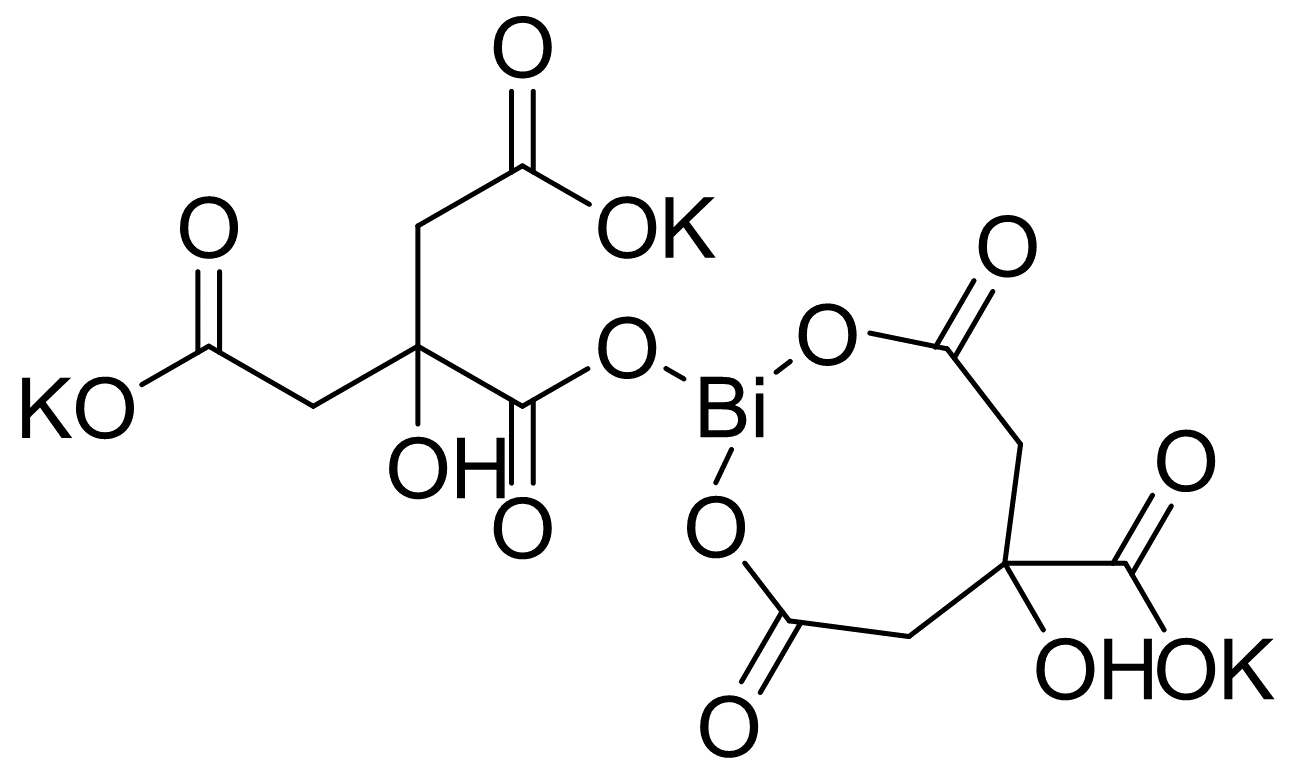 枸櫞酸鉍鉀 CAS號：57644-54-9 對照品 標(biāo)準(zhǔn)品