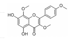 5,7-二羥基-3,8,4'-三甲氧基黃酮  CAS號：1570-09-8 標(biāo)準(zhǔn)品對照品