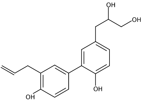 厚樸木酚素C CAS號：93697-42-8 中藥對照品標(biāo)準(zhǔn)品