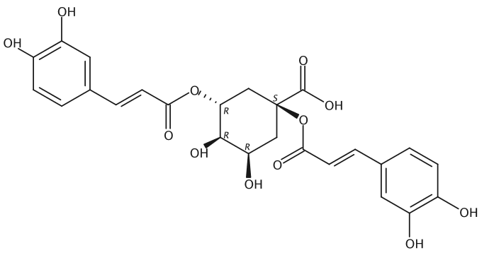 1,5-二咖啡?？鼘幩?CAS：19870-46-3中藥對(duì)照品 標(biāo)準(zhǔn)品