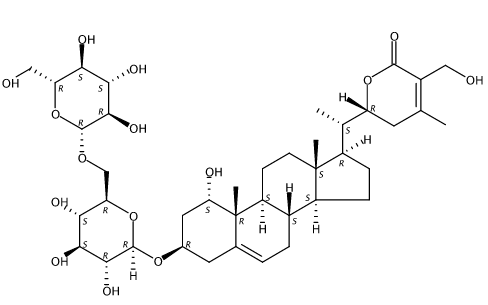 睡茄皂苷IV CAS號(hào)：362472-81-9 中藥對(duì)照品標(biāo)準(zhǔn)品