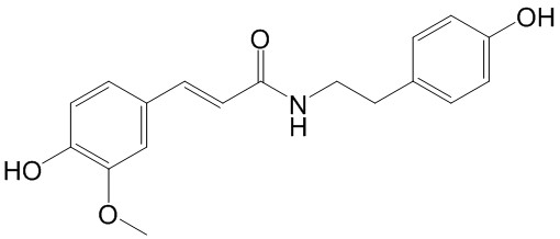 N-反式-阿魏?；野?CAS號：66648-43-9 中藥對照品標(biāo)準(zhǔn)品