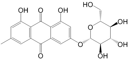 大黃素-6-O-β-D-葡萄糖苷  CAS號：34298-85-6 中藥對照品標準品