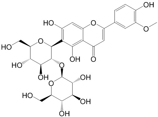 異金雀花素-2''-O-吡喃葡萄糖苷  CAS號：97605-25-9 中藥對照品