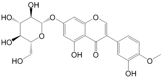 紅車軸草素-7-O-β-D-吡喃葡糖苷  CAS號(hào)：36191-03-4 中藥對(duì)照品