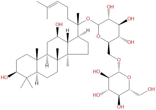 絞股藍(lán)皂苷 LXXV  CAS號(hào)：110261-98-8中藥對(duì)照品標(biāo)準(zhǔn)品