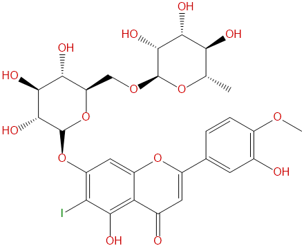 6-碘代地奧司明 CAS號(hào)：1431536-92-3 中藥對(duì)照品標(biāo)準(zhǔn)品