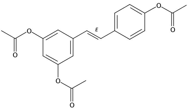 三乙酰白藜蘆醇  CAS號：42206-94-0 中藥對照品標(biāo)準(zhǔn)品