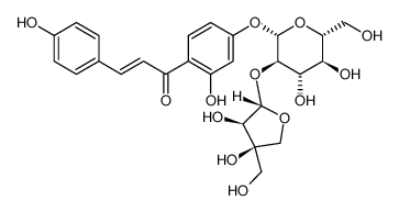 異甘草素-4'-O-芹糖(1→2）葡萄糖苷 CAS號：29913-71-1 中藥對照