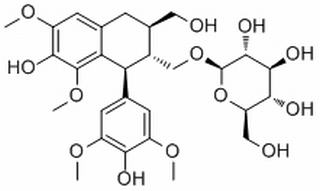 (+)-南燭木樹脂酚-9'-O-葡萄糖苷 CAS號：87585-32-8 中藥對照品