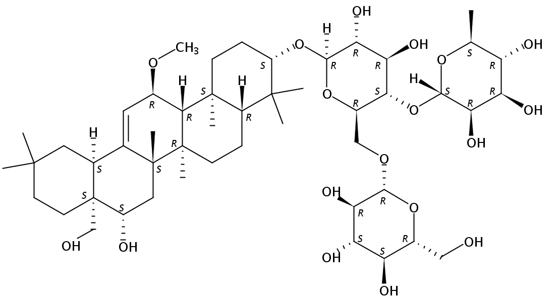 11(α)甲氧基柴胡皂苷F   CAS：104109-37-7  中藥對照品標準品