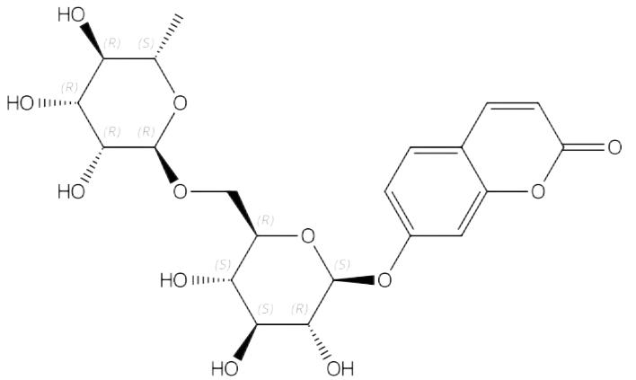 傘形花內(nèi)酯-7-O-蕓香糖苷 | CAS No.135064-04-9