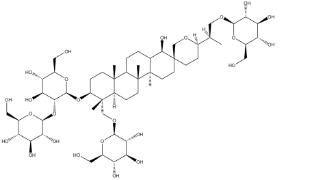 鳳仙萜四醇 B-3-O-β-D-吡喃葡萄糖（2→1）-β-D-吡喃葡萄糖基