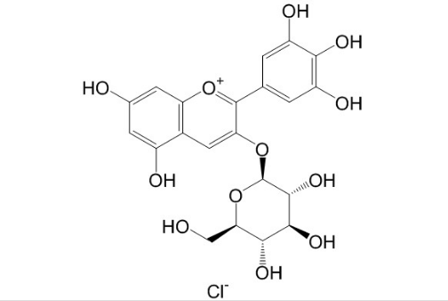 飛燕草素-3-O-葡萄糖苷 丨CAS No.6906-38-3