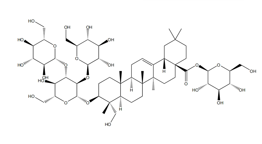 遼東楤木皂苷VII CAS號：340982-22-1 對照品 標(biāo)準(zhǔn)品