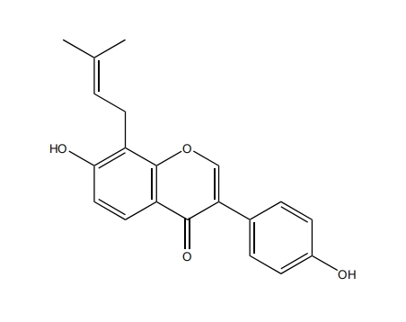 8-異戊烯基大豆苷元 | CAS No.135384-00-8